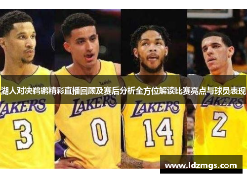 湖人对决鹈鹕精彩直播回顾及赛后分析全方位解读比赛亮点与球员表现